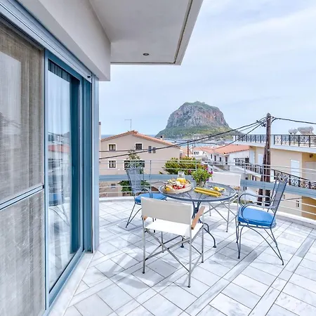 Modern Flat With Panoramic Sea View * Monemvasía