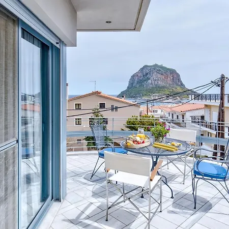 Modern Flat With Panoramic Sea View Monemvasía