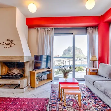 Modern Flat With Panoramic Sea View * Monemvasía