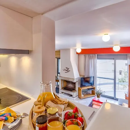 Modern Flat With Panoramic Sea View Apartament Monemvasía