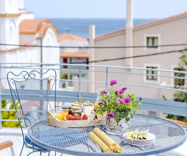 Modern Flat With Panoramic Sea View Монемвазия